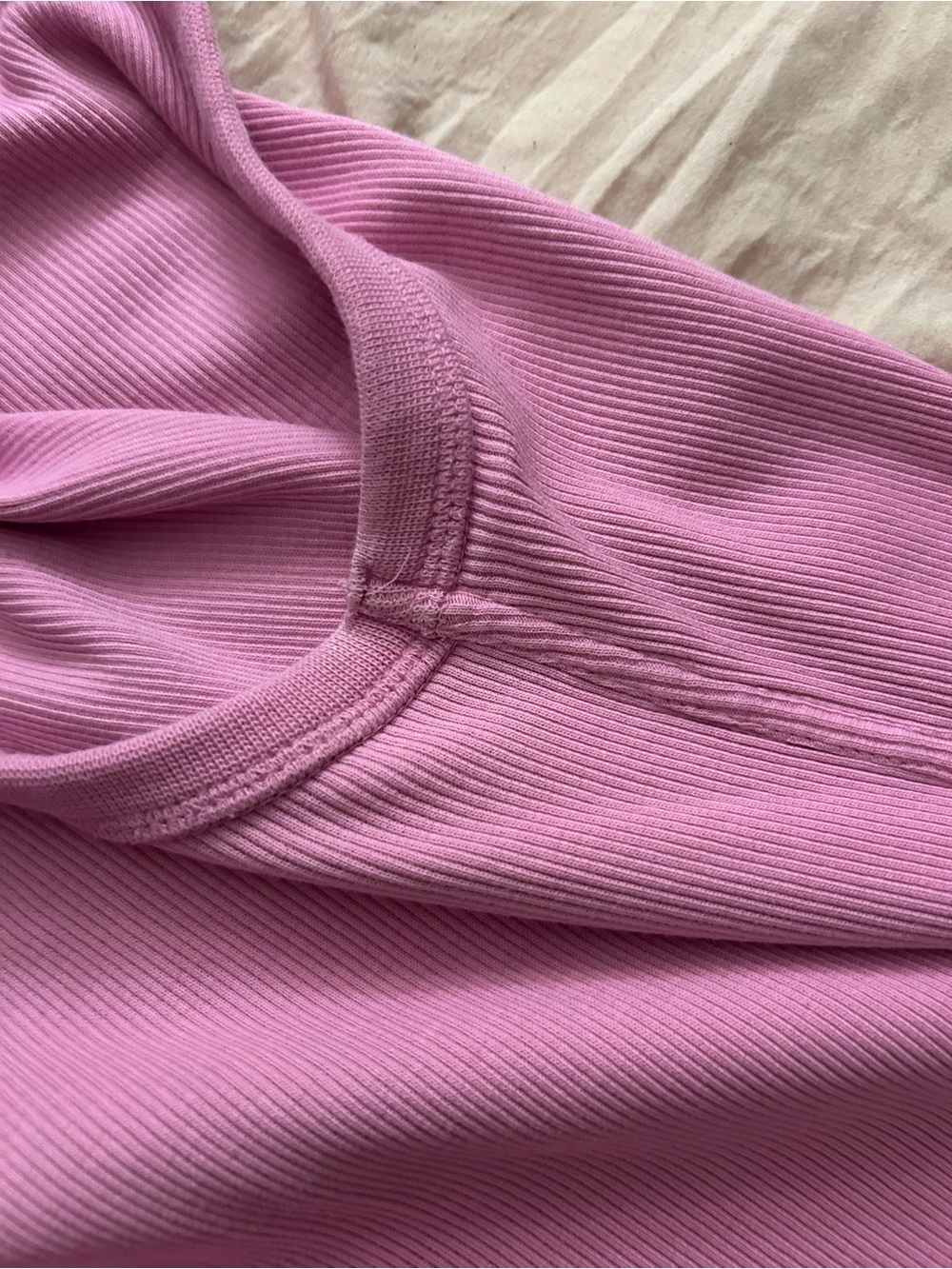 Universal Thread Bubblegum Pink Racerback Racerback Tank Ribbed Maxi Dress - Picture 13 of 14